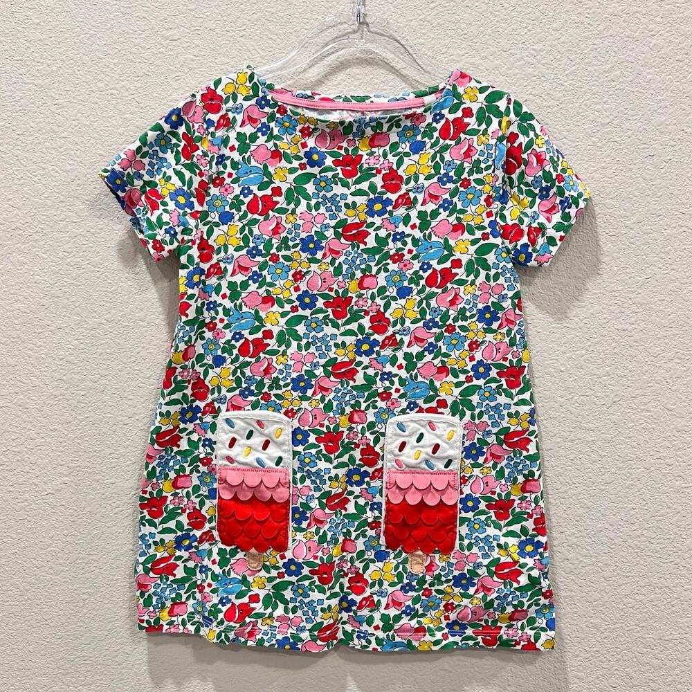 Mini Boden Ice Cream Pockets Tunic Dress (6-7Y)
